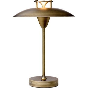 Halo Design 746149 - LED hämardatav väljas kasutatav laetav laualamp MINI STEPP LED/1,8W/1600 mAh IP44 messing