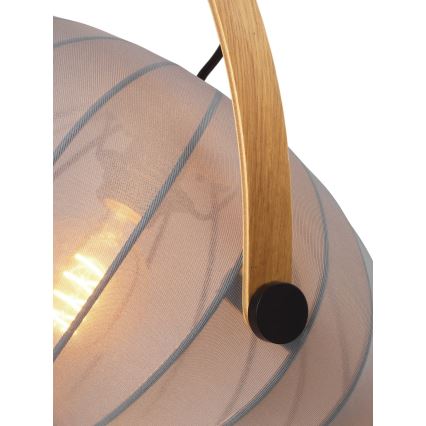 Halo Design 746354 - rippvalgusti riputuskaabliga DC 1xE27/40W/230V Ø 40 cm hall/tamm