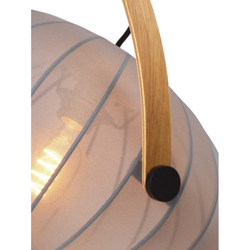 Halo Design 746354 - rippvalgusti riputuskaabliga DC 1xE27/40W/230V Ø 40 cm hall/tamm