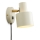 Halo Design 746873 - Seinavalgusti VOGUE 1xE27/40W/230V kreemjas/messing