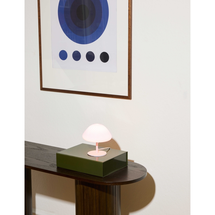 Halo Design 747047 - Laualamp CANDY MINI MUSH 1xG9/25W/230V, läbimõõt 17 cm, roosa