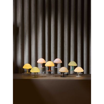 Halo Design 747047 - Laualamp CANDY MINI MUSH 1xG9/25W/230V, läbimõõt 17 cm, roosa