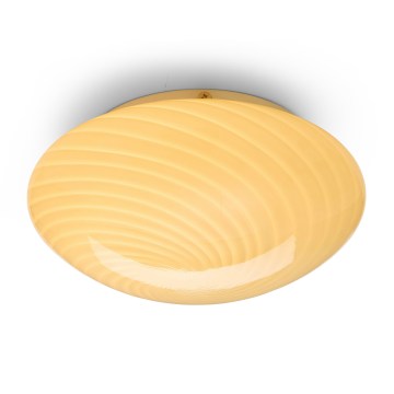 Halo Design 748693 - laelamp CANDY 1xE27/40W/230V, läbimõõt 30 cm, beež/messing