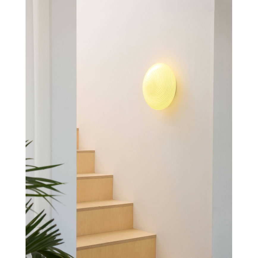 Halo Design 748693 - laelamp CANDY 1xE27/40W/230V, läbimõõt 30 cm, beež/messing