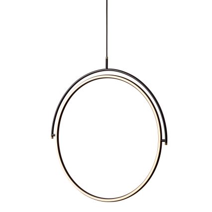 Halo Design 749539 - TILT dimm‑LED rippvalgusti kaablil LED/40W/230V, läbimõõt 40 cm, must