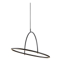 Halo Design 749546 - LED hämardatav kaabliga rippvalgusti TILT LED/40W/230V Ø 60 cm must