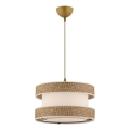 HALO kaabliga ripplamp 1xE27/60W/230V kreemjas/beež