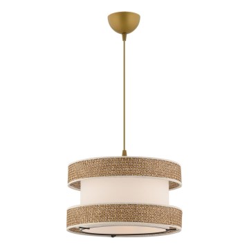 HALO kaabliga ripplamp 1xE27/60W/230V kreemjas/beež