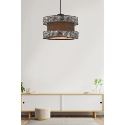 HALO ripplamp 1xE27/60W/230V pruuni/hall