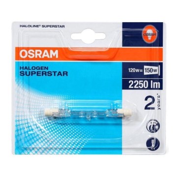 Halogeenpirn HALOLINE R7s/120W/230V 2900K - Osram 75 mm
