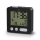 Hama - Äratuskell LCD ekraani ja termomeetriga 2xAAA must
