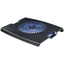 Hama - Jahutuspadi sülearvutile 1x fan USB must