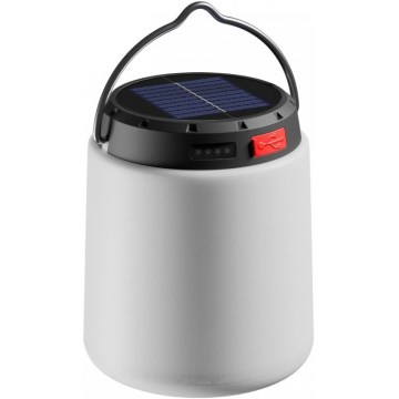 Hämardatav kaasaskantav päikeseenergiaga laetav LED-lamp LUMINA TUBO LED/5V 800 mAh