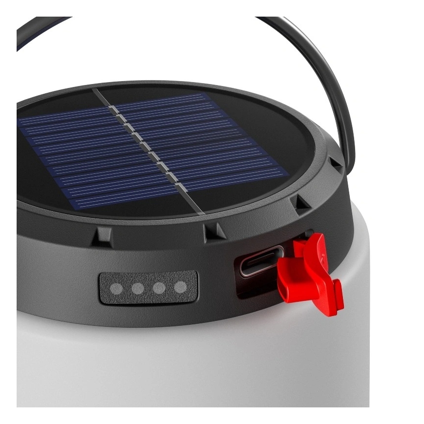 Hämardatav kaasaskantav päikeseenergiaga laetav LED-lamp LUMINA TUBO LED/5V 800 mAh