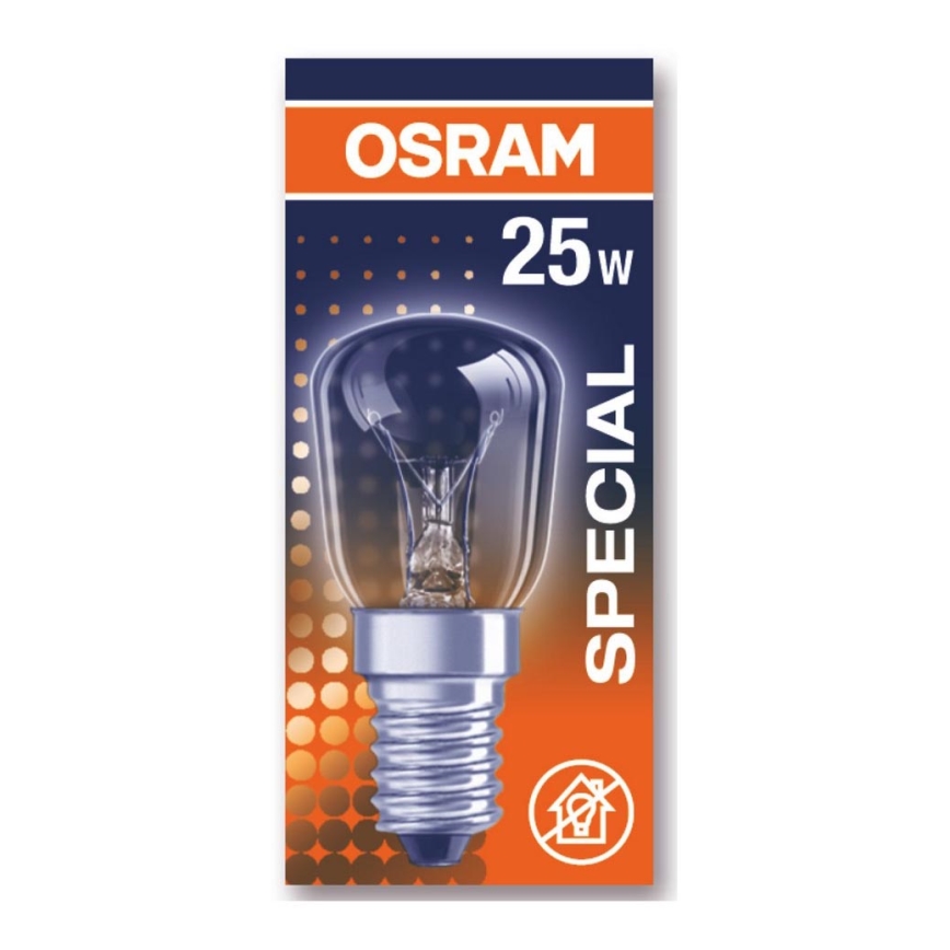 Hämardatav külmkapipirn SPECIAL T26 E14/25W/230V 2700K - Osram