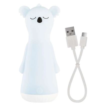 Hämardatav laetav lastele mõeldud LED-taskulamp öövalgusega 2-ühes LED/3,7V 1200 mAh