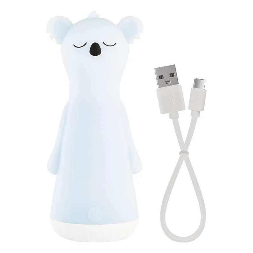 Hämardatav laetav lastele mõeldud LED-taskulamp öövalgusega 2-ühes LED/3,7V 1200 mAh