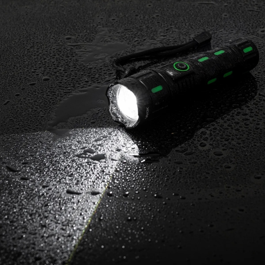 LED hämardatav laetav taskulamp powerbanki funktsiooniga LED/20W/5V IP44 1200 lm 5000 mAh