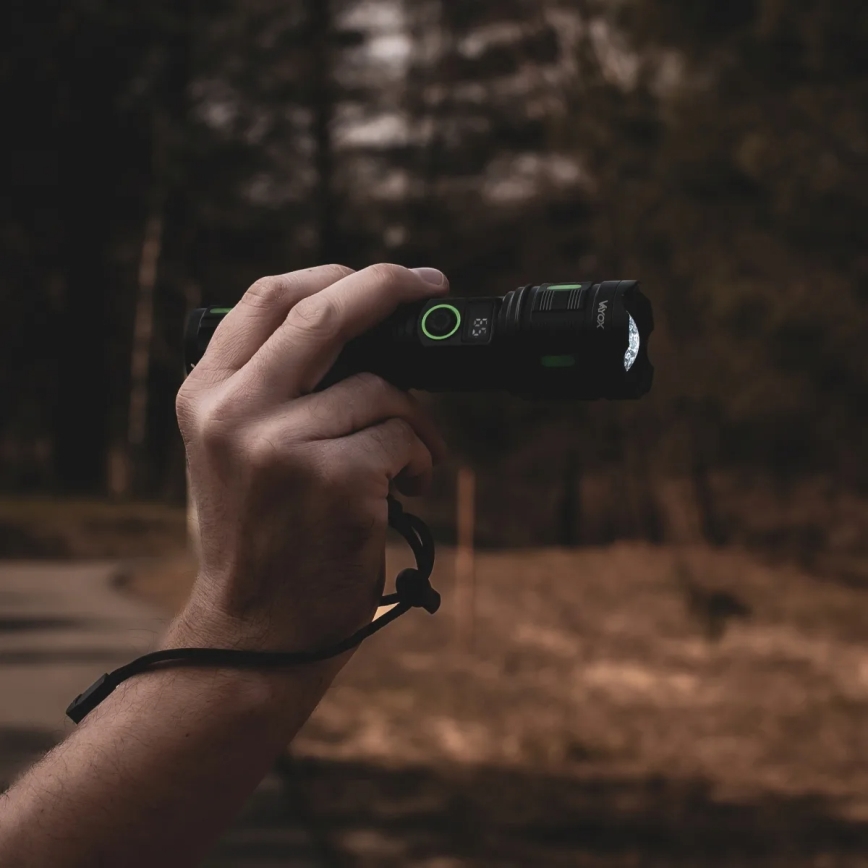 LED hämardatav laetav taskulamp powerbanki funktsiooniga LED/20W/5V IP44 1200 lm 5000 mAh