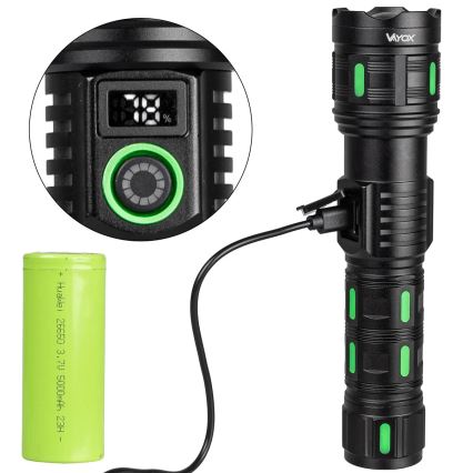 LED hämardatav laetav taskulamp powerbanki funktsiooniga LED/20W/5V IP44 1200 lm 5000 mAh