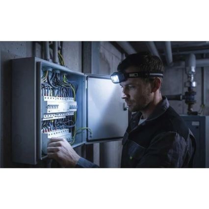 Hämardatav laetav LED-pealamp/3xAAA/1000 mAh 3,7V