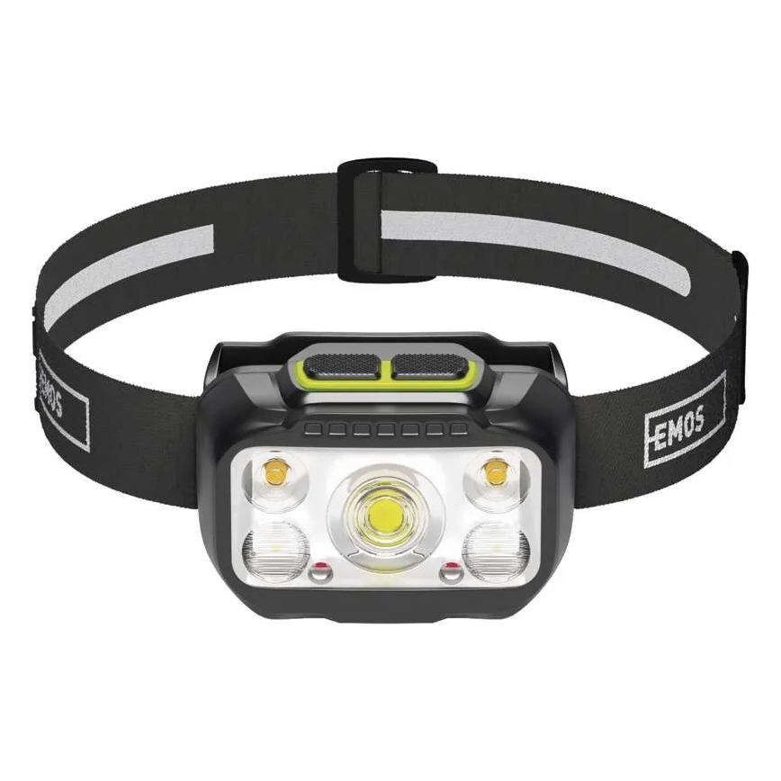 Hämardatav laetav LED-pealamp/3xAAA/1000 mAh 3,7V