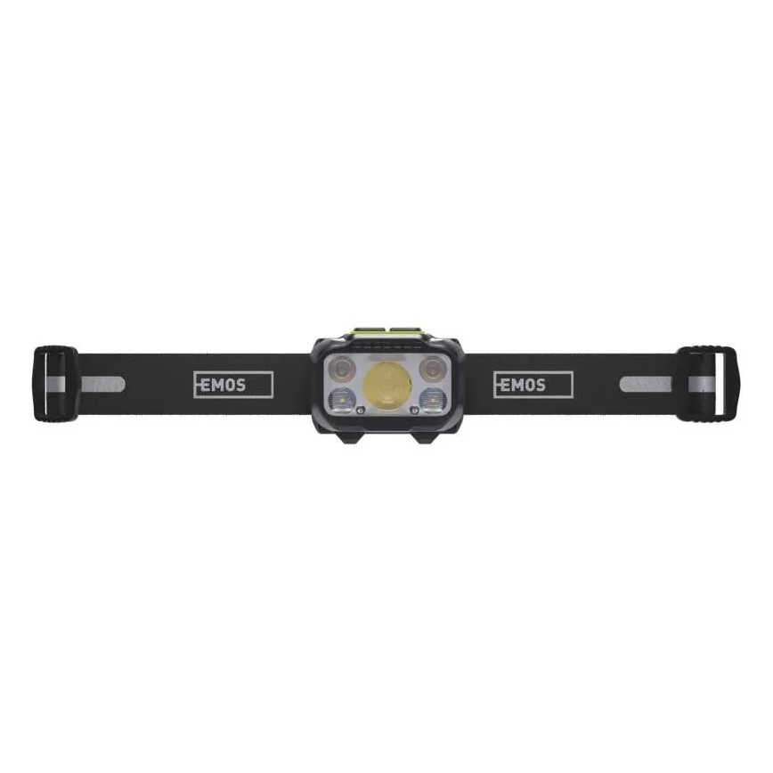 Hämardatav laetav LED-pealamp/3xAAA/1000 mAh 3,7V