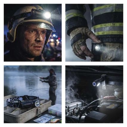 Hämardatav laetav LED-pealamp/800 mAh 3,7V