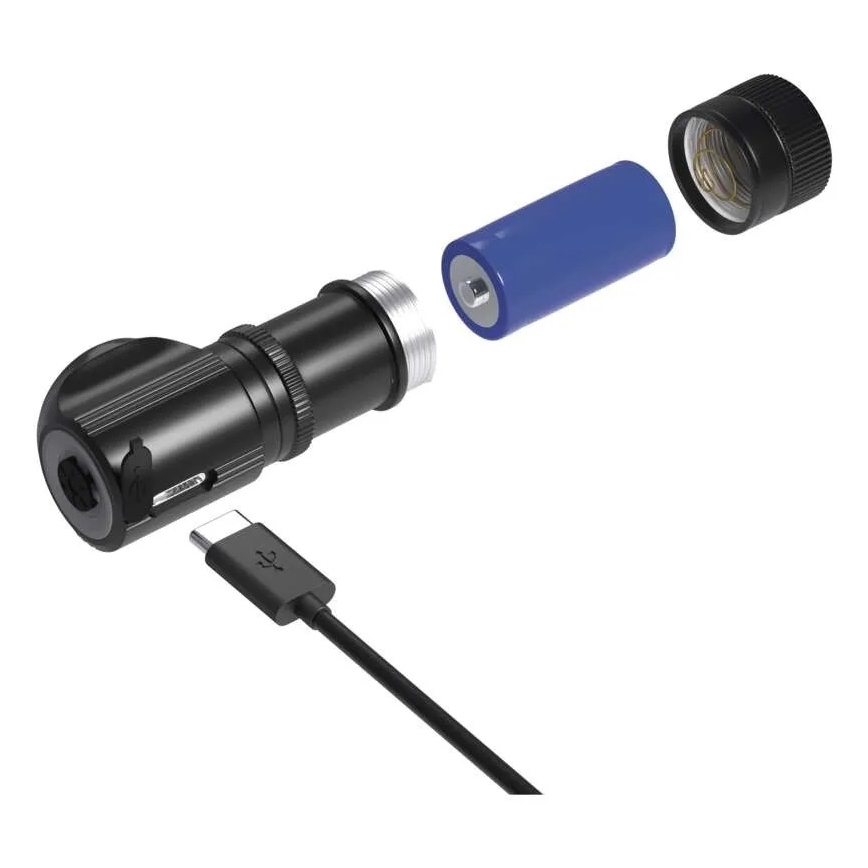 Hämardatav laetav LED-pealamp/800 mAh 3,7V
