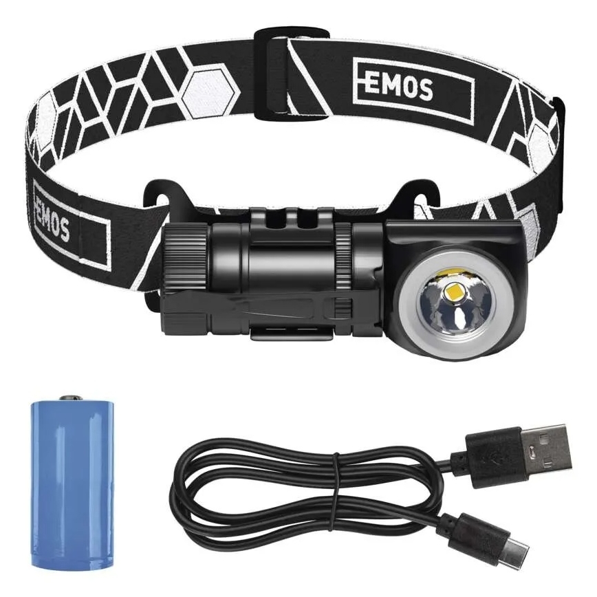 Hämardatav laetav LED-pealamp/800 mAh 3,7V