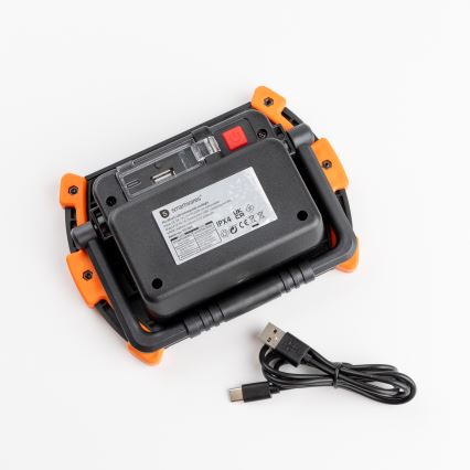 Hämardatav laetav LED-reflektor LED/10W/5V USB 6500K IP44