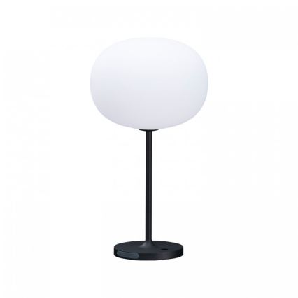 LED hämardatav laetav välitingimustes laualamp VENEZIA LED/2W/5V 2700K IP54 4000 mAh must