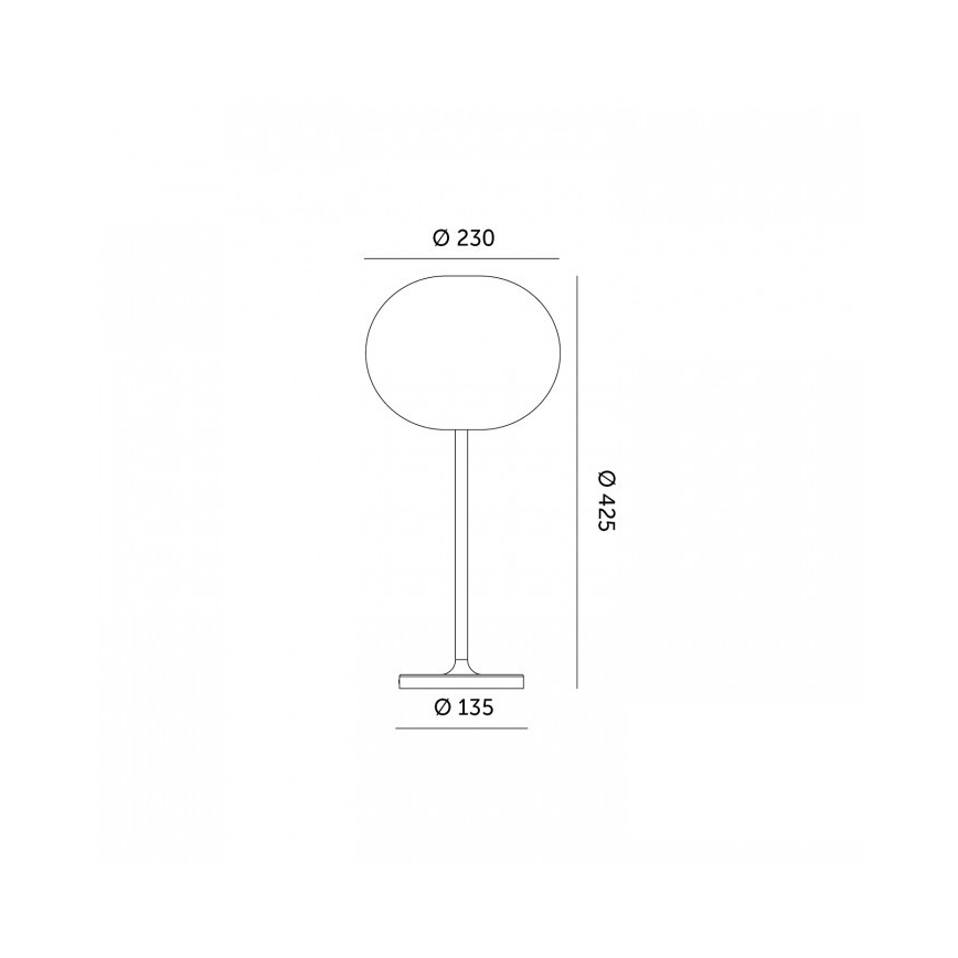 LED hämardatav laetav välitingimustes laualamp VENEZIA LED/2W/5V 2700K IP54 4000 mAh must