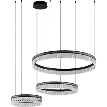 Hämardatav LED-kristall-lühter kaablil THALIA LED/120W/230V 3000-6000K + kaugjuhtimispult
