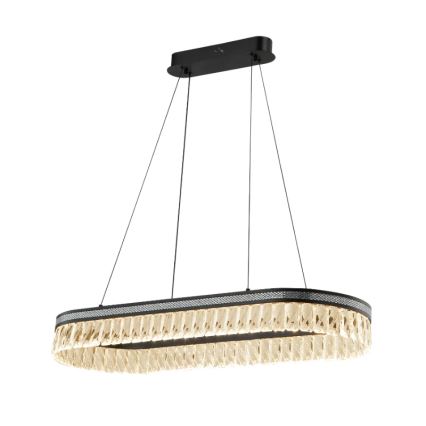 Hämardatav LED-kristallkroonlühter kaabliga riputatav THALIA LED/50W/230V 3000-6000K + kaugjuhtimispult