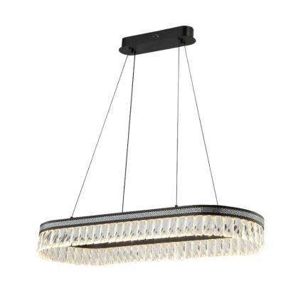 Hämardatav LED-kristallkroonlühter kaabliga riputatav THALIA LED/50W/230V 3000-6000K + kaugjuhtimispult