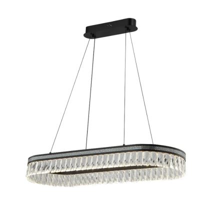 Hämardatav LED-kristallkroonlühter kaabliga riputatav THALIA LED/50W/230V 3000-6000K + kaugjuhtimispult