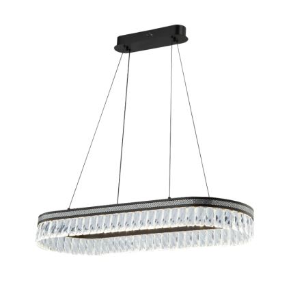 Hämardatav LED-kristallkroonlühter kaabliga riputatav THALIA LED/50W/230V 3000-6000K + kaugjuhtimispult