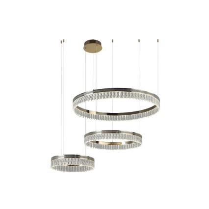 Hämardatav LED-kristallkroonlühter köisel THALIA LED/120W/230V 3000-6000K + kaugjuhtimispult