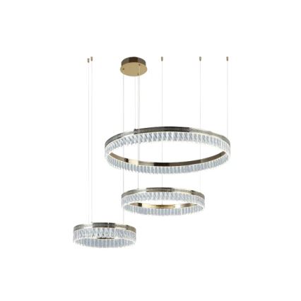 Hämardatav LED-kristallkroonlühter köisel THALIA LED/120W/230V 3000-6000K + kaugjuhtimispult