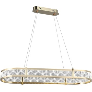 Hämardatav LED-kristalllühter kaabliga ENRIQUE LED/50W//230V 3000-6000K + kaugjuhtimispult