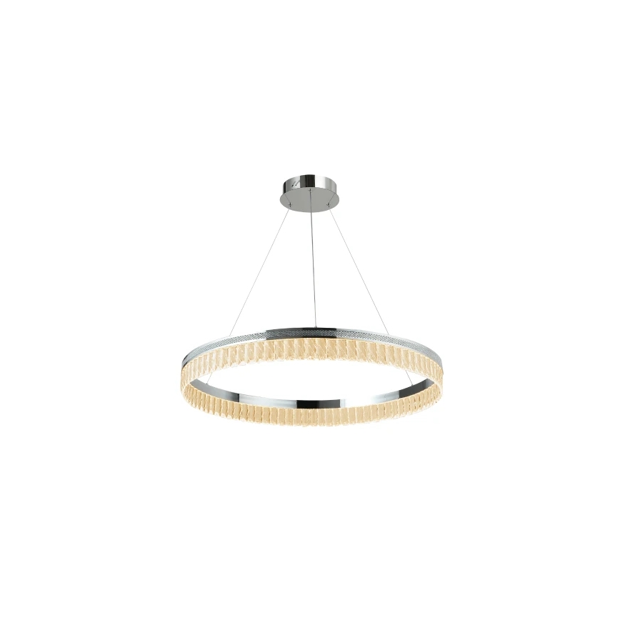 Hämardatav kristall-lühter THALIA, riputuskaabliga, LED/55W/230V 3000-6000K, läbimõõt 80 cm + kaugjuhtimispult