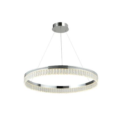 Hämardatav kristall-lühter THALIA, riputuskaabliga, LED/55W/230V 3000-6000K, läbimõõt 80 cm + kaugjuhtimispult
