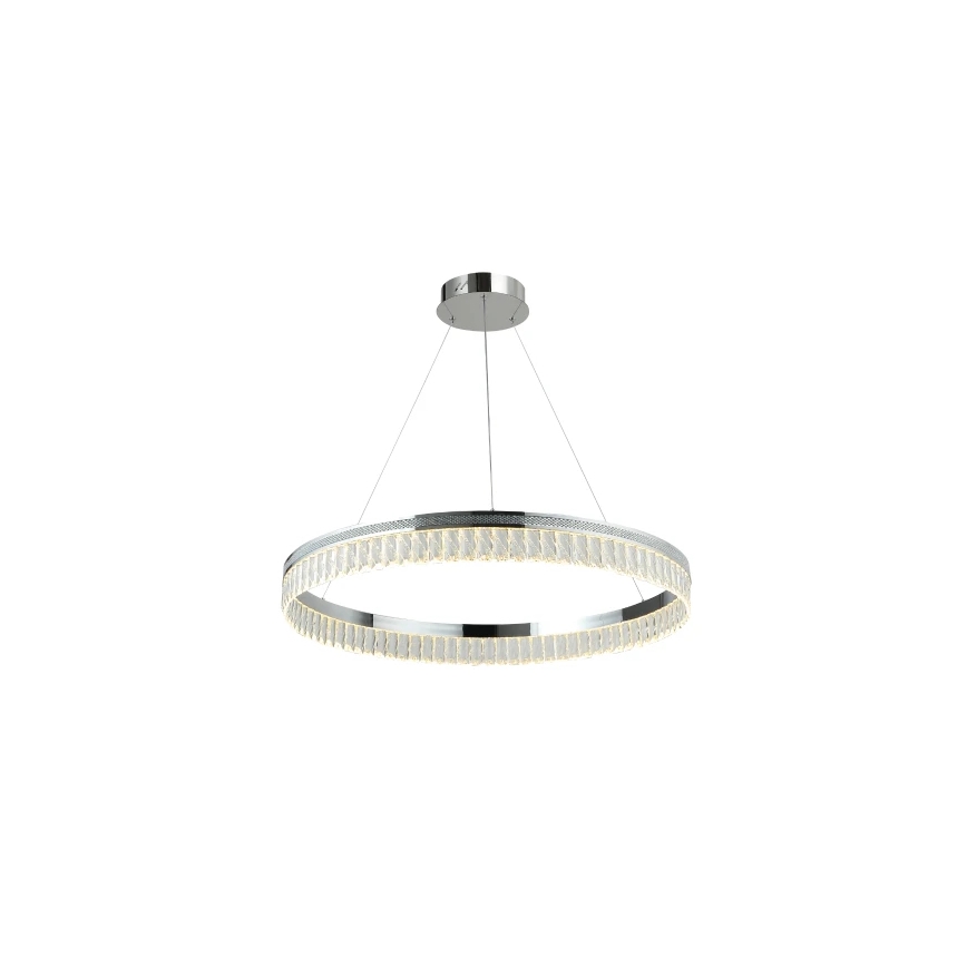 Hämardatav kristall-lühter THALIA, riputuskaabliga, LED/55W/230V 3000-6000K, läbimõõt 80 cm + kaugjuhtimispult