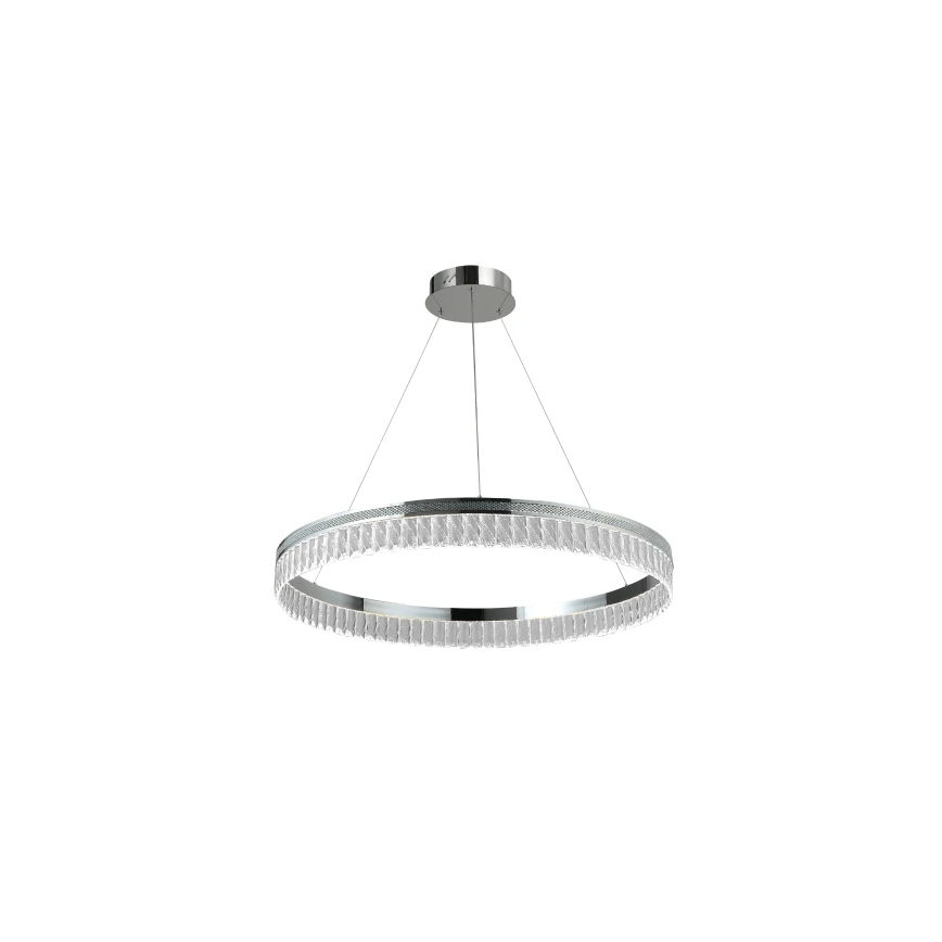 Hämardatav kristall-lühter THALIA, riputuskaabliga, LED/55W/230V 3000-6000K, läbimõõt 80 cm + kaugjuhtimispult