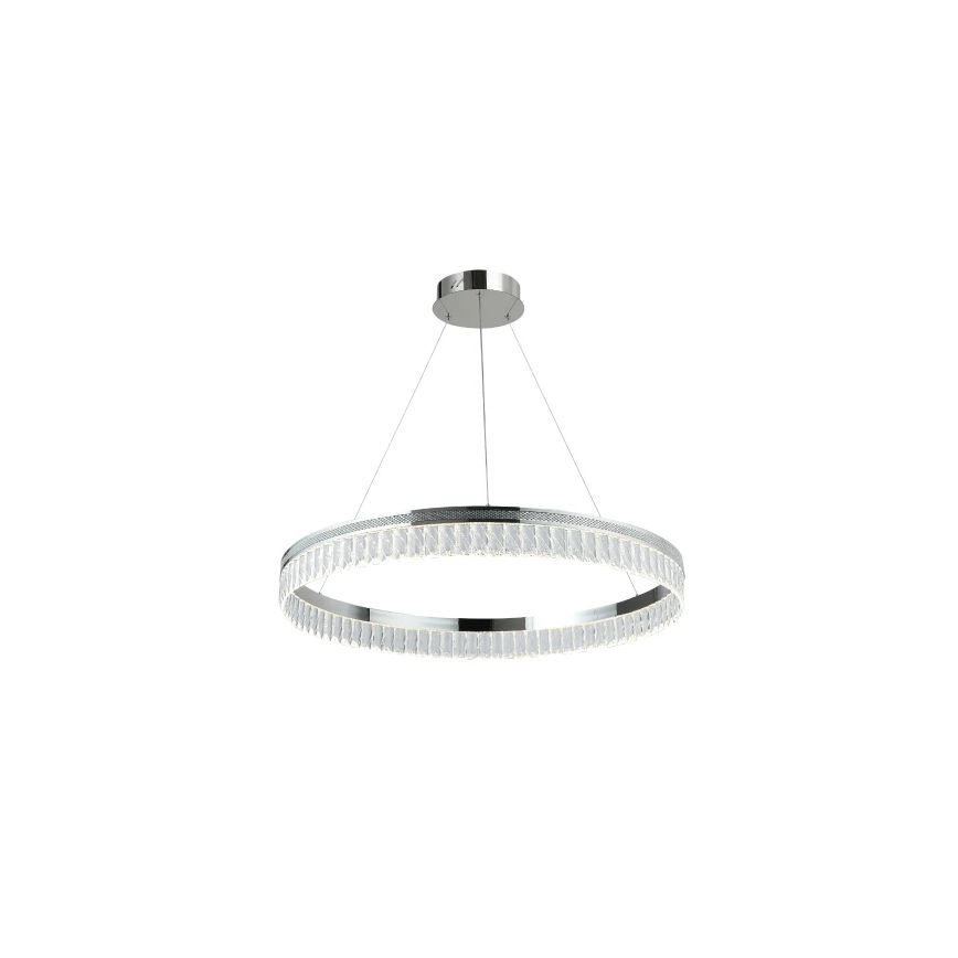 Hämardatav kristall-lühter THALIA, riputuskaabliga, LED/55W/230V 3000-6000K, läbimõõt 80 cm + kaugjuhtimispult