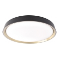 Hämardatav LED-laelamp ILVI LED/30W/230V 2700-6500K, läbimõõt 40 cm, must/messing + kaugjuhtimispult