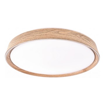 Hämardatav LED-laelamp ILVI LED/45W/230V 2700-6500K läbimõõt 50 cm beež + kaugjuhtimispult