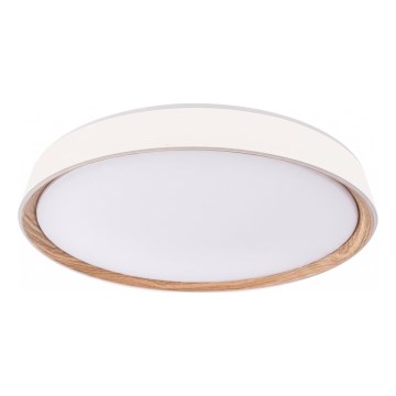 Hämardatav LED-laelamp ILVI LED/45W/230V 2700-6500K läbimõõt 50 cm valge/beež + kaugjuhtimispult