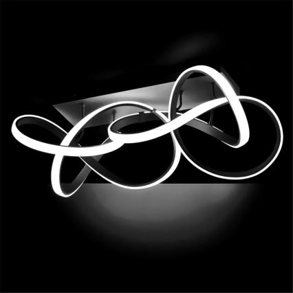 Hämardatav LED-laelamp INDIGO LED/64W/230V, must